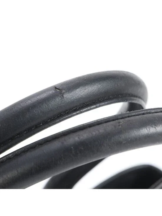 Gucci GG Canvas Leather Tote Shoulder Hand Black Rue - Picture 4 of 11